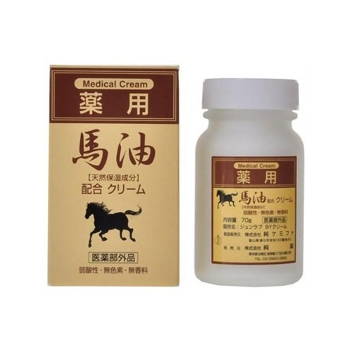 Jun 藥用馬油潤膚霜70g